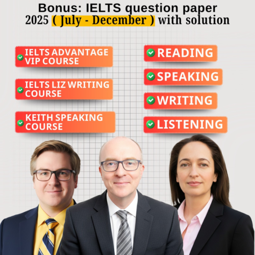 IELTS Advantage VIP + Writing + Speaking Complete Bundle